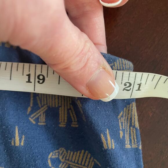 Mata Traders Shift Dress XL Organic Cotton Pockets Elephants Fair Trade - Picture 5 of 6